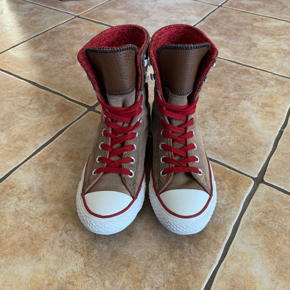 Converse CT 6 Elsie Roll-Down X-Hi Top Sneakers - Picture 6 of 14